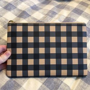 NWT Madewell gingham clutch
